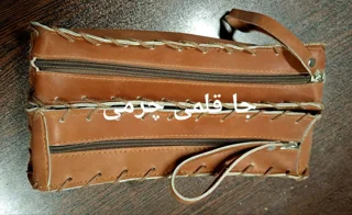 جا قلمی چرمی